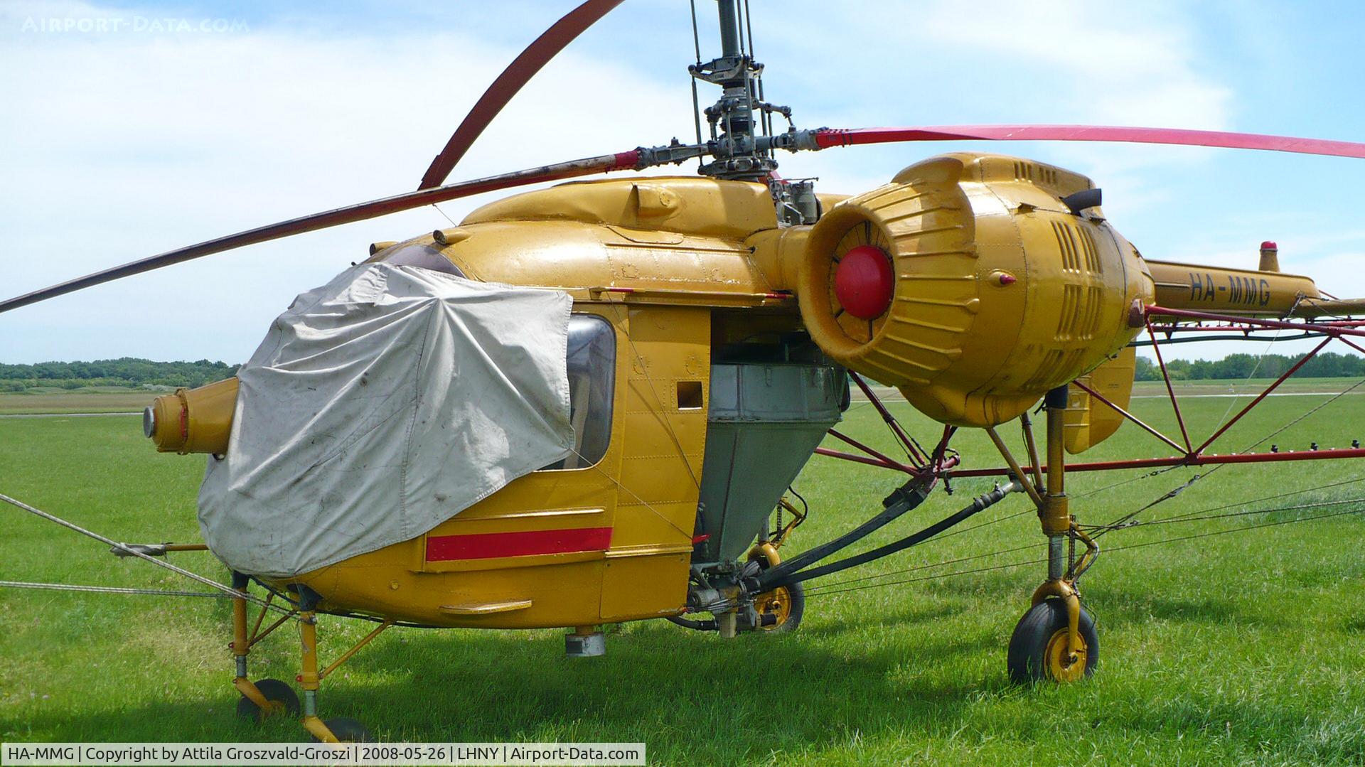 HA-MMG, 1970 Kamov Ka-26 Hoodlum C/N 7001105, LHNY - Nyíregyháza Airport, Hungary