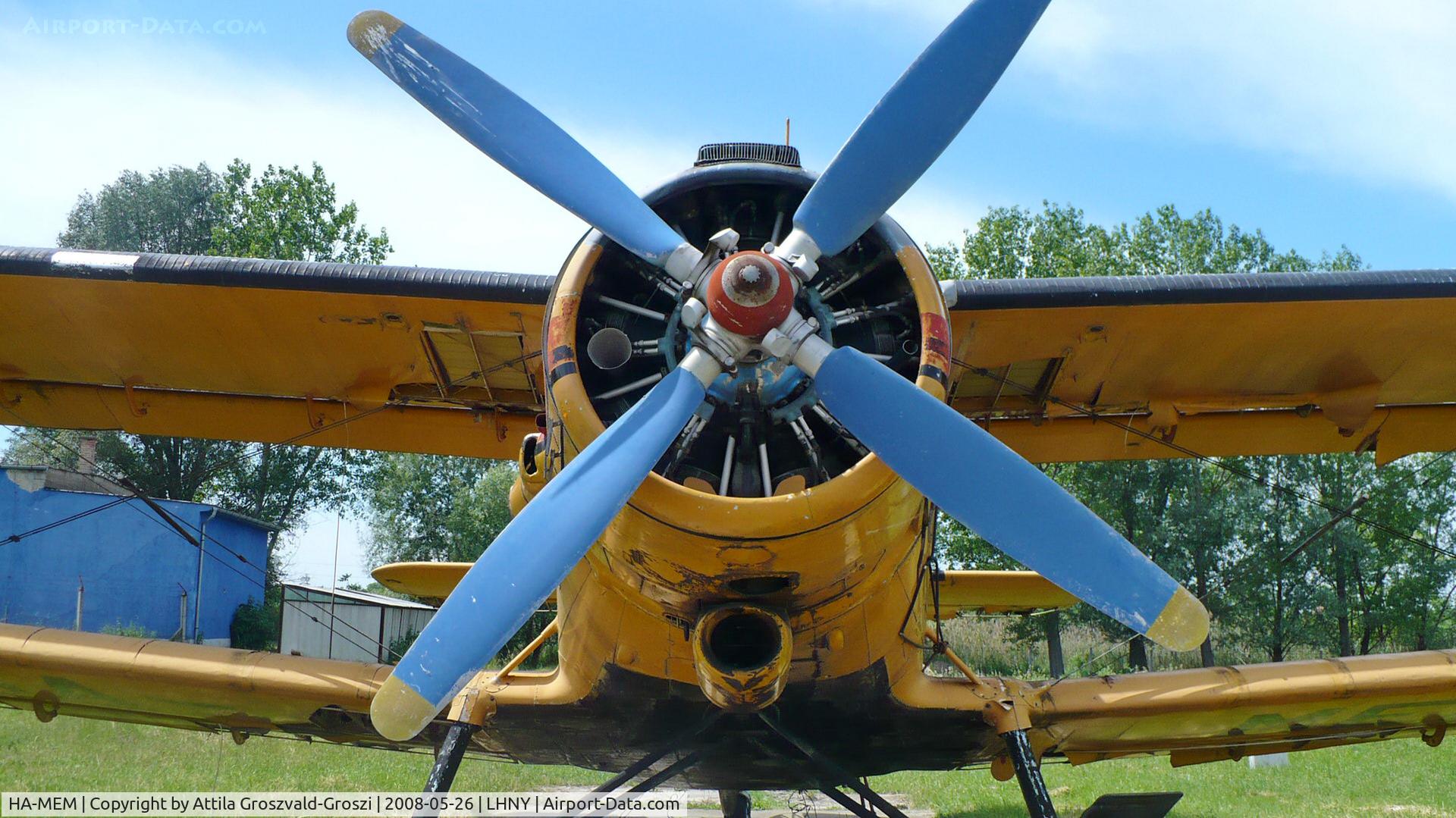 HA-MEM, 1980 PZL-Mielec An-2R C/N 1G190-22, LHNY - Nyíregyháza Airport, Hungary