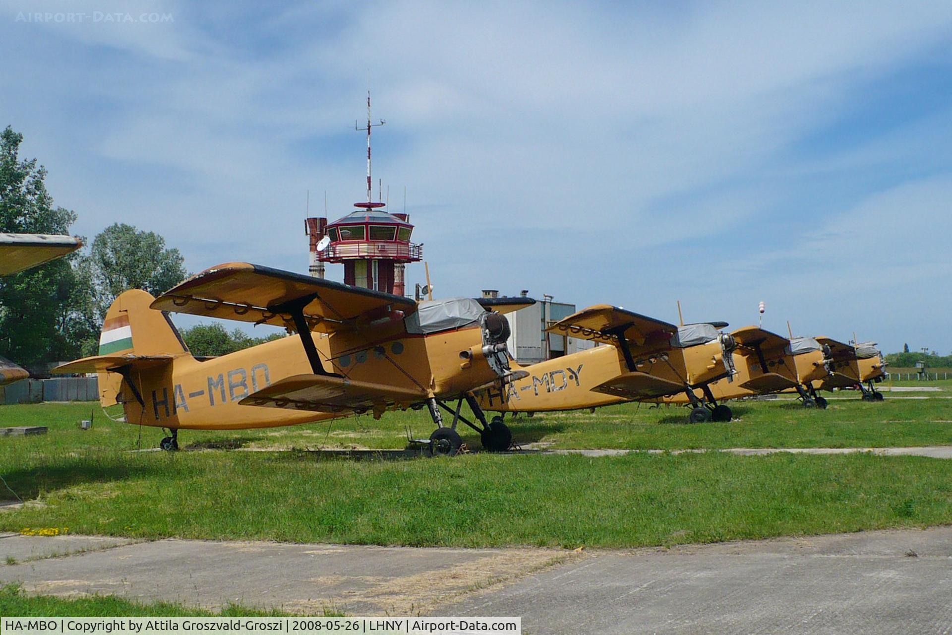 HA-MBO, 1975 PZL-Mielec An-2R C/N 1G166-33, LHNY - Nyíregyháza Airport, Hungary