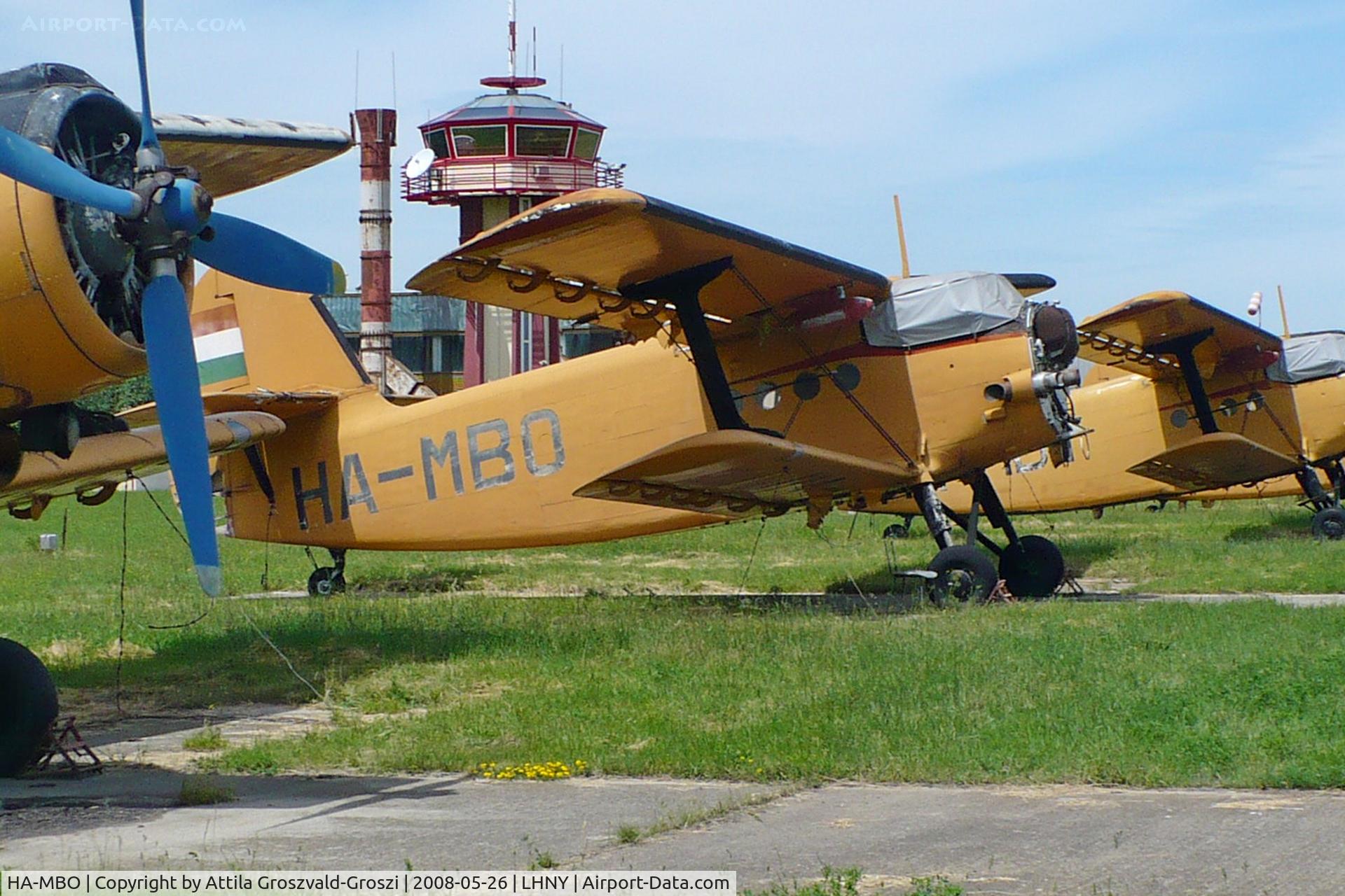 HA-MBO, 1975 PZL-Mielec An-2R C/N 1G166-33, LHNY - Nyíregyháza Airport, Hungary