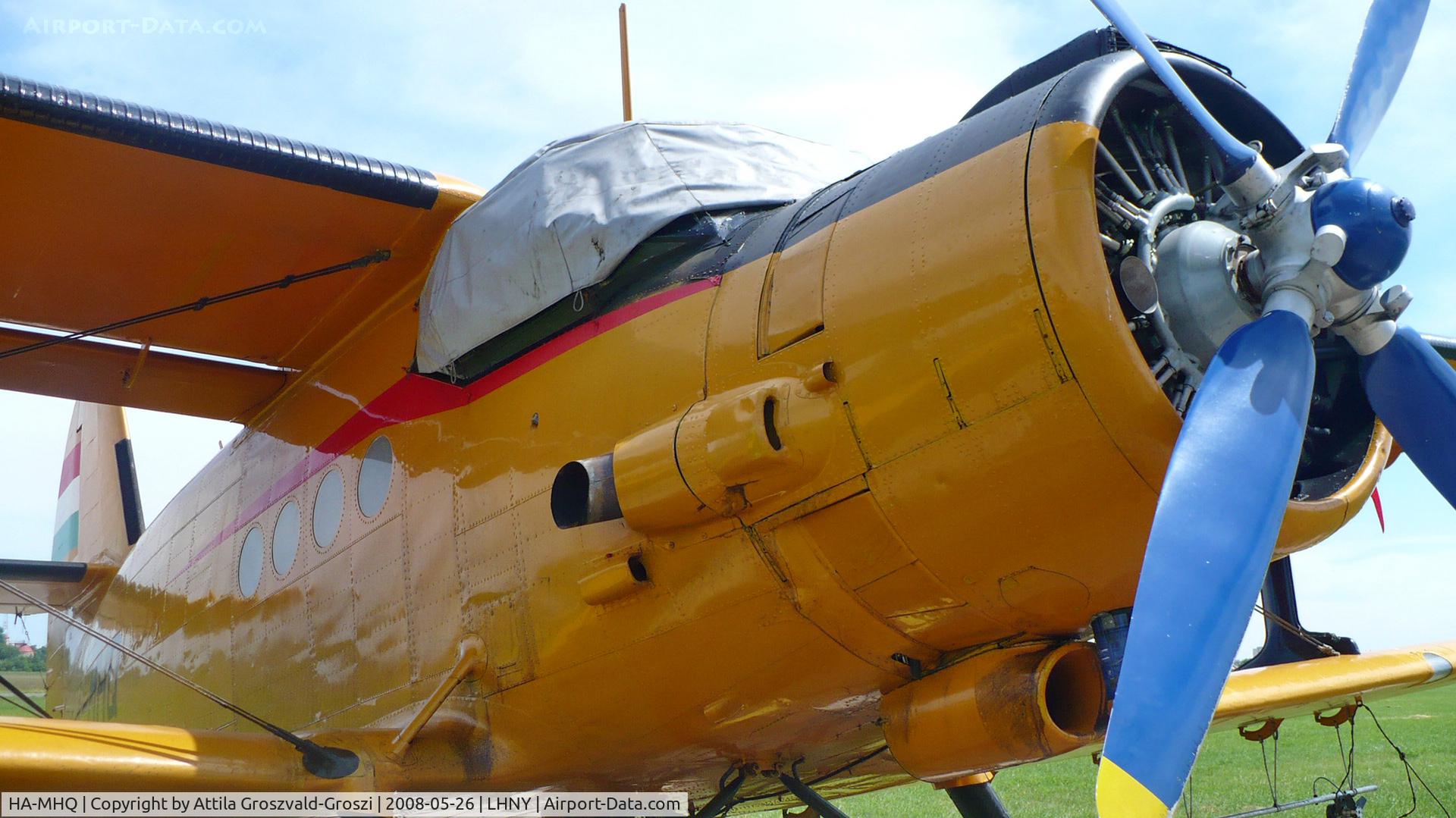 HA-MHQ, 1973 PZL-Mielec An-2R C/N 1G145-42, LHNY - Nyíregyháza Airport, Hungary