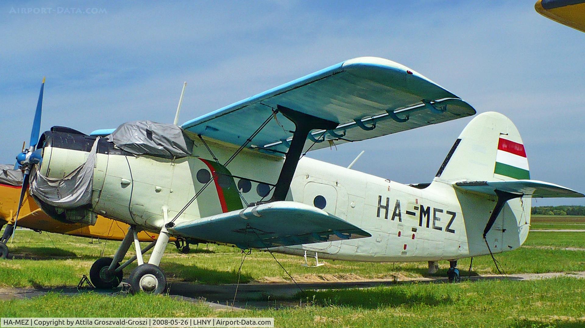HA-MEZ, 1971 PZL-Mielec An-2R C/N 1G127-27, LHNY - Nyíregyháza Airport, Hungary