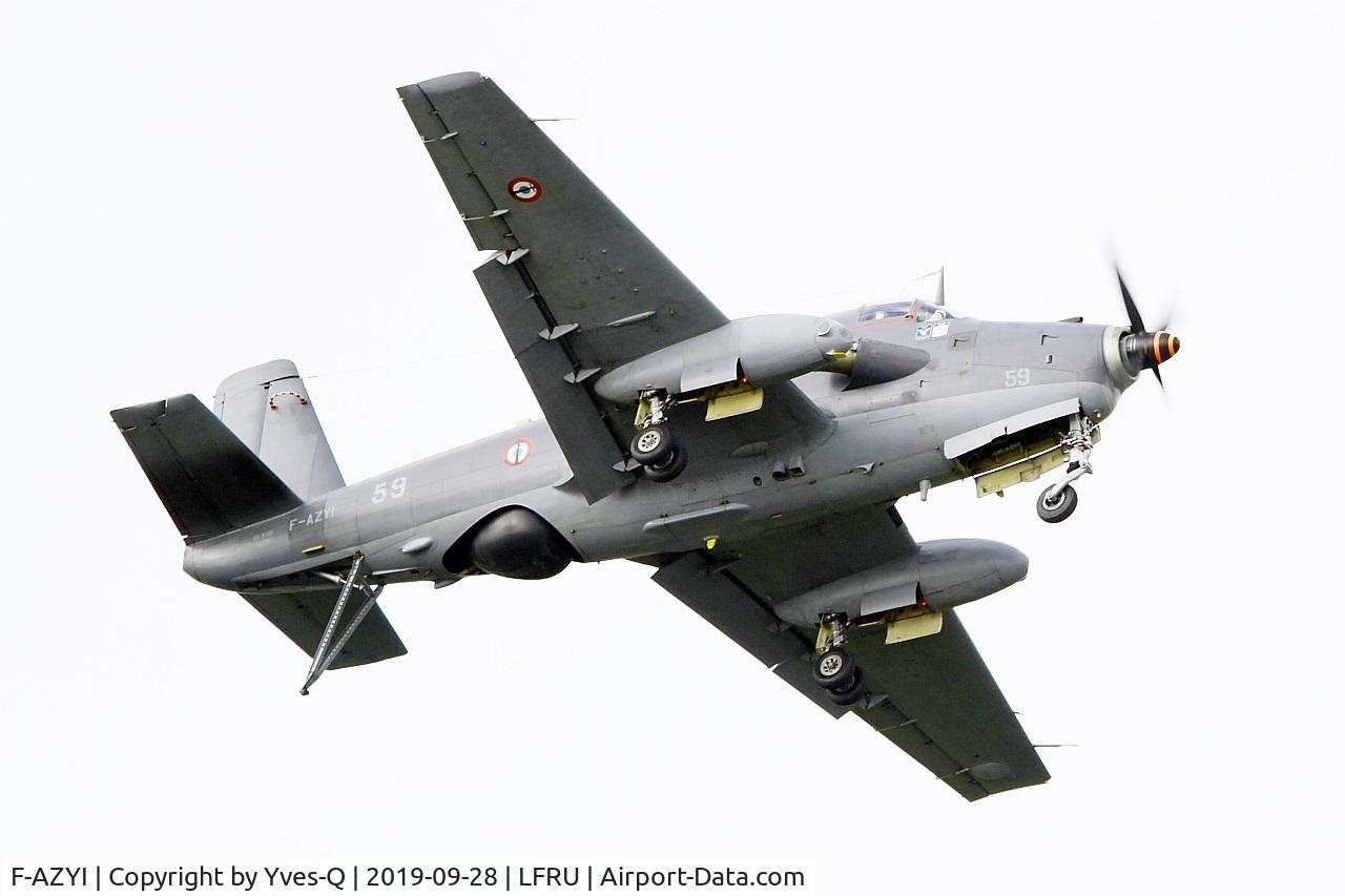 F-AZYI, 1959 Breguet Br.1050 Alize C/N 59, Breguet Br.1050 Alize, On display, Morlaix-Ploujean airport (LFRU-MXN) Air show 2019