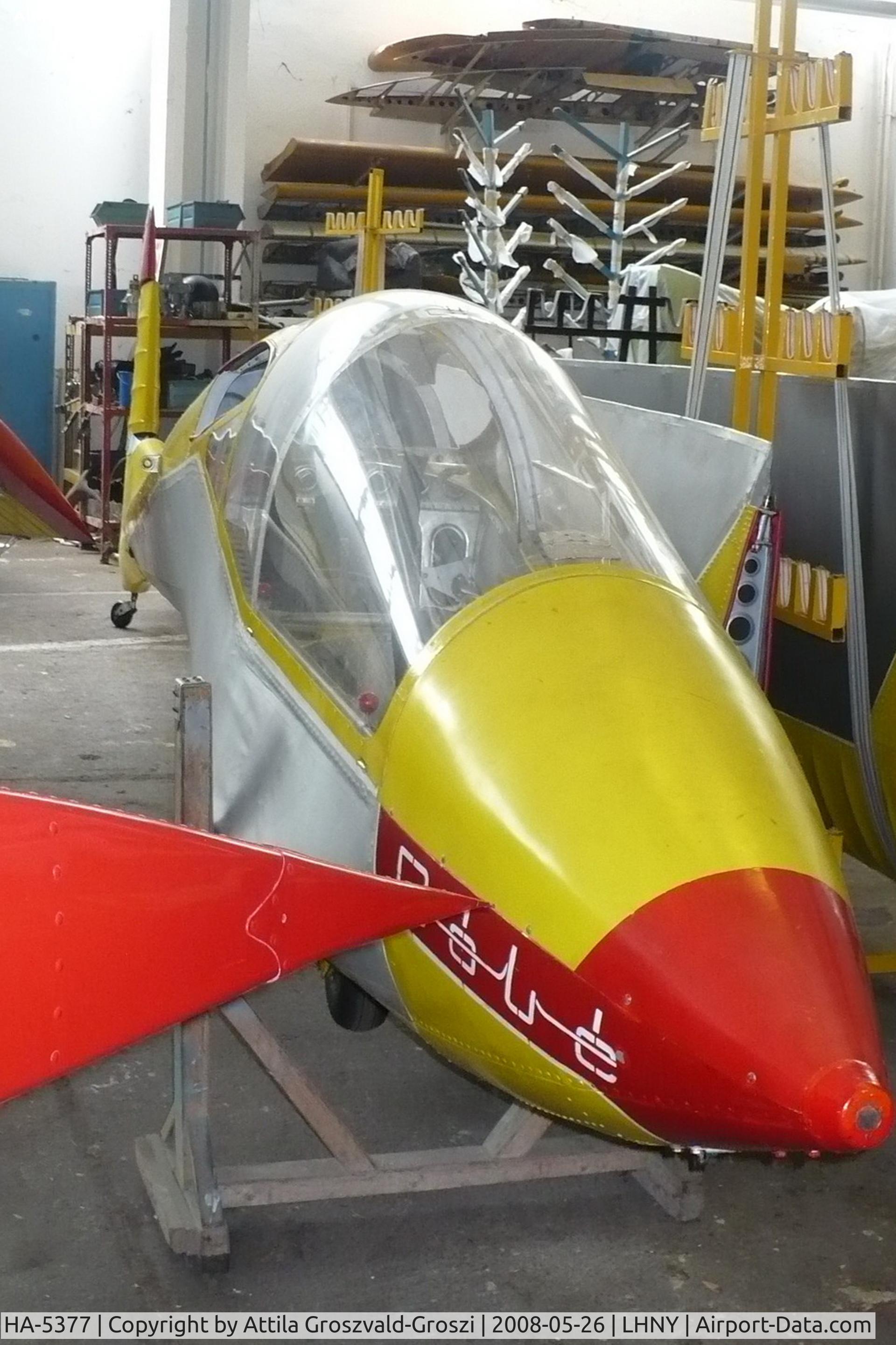 HA-5377, 1965 Rubik R-26S Góbé C/N E-1246, LHNY - Nyíregyháza Airport, Hungary