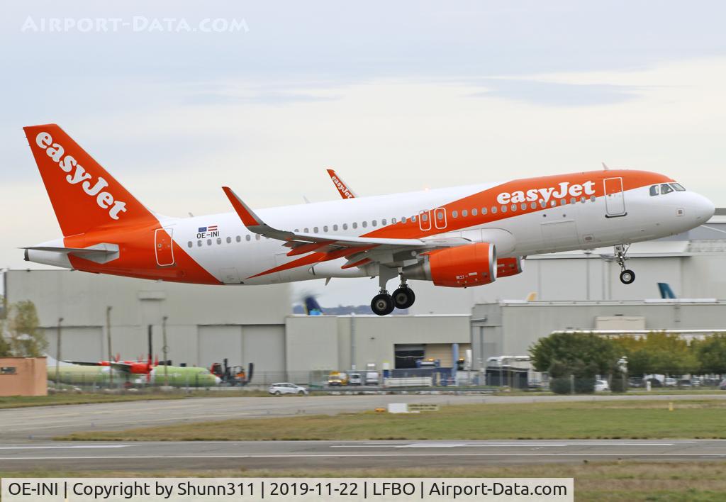 OE-INI, 2018 Airbus A320-214 C/N 8065, Landing rwy 14R