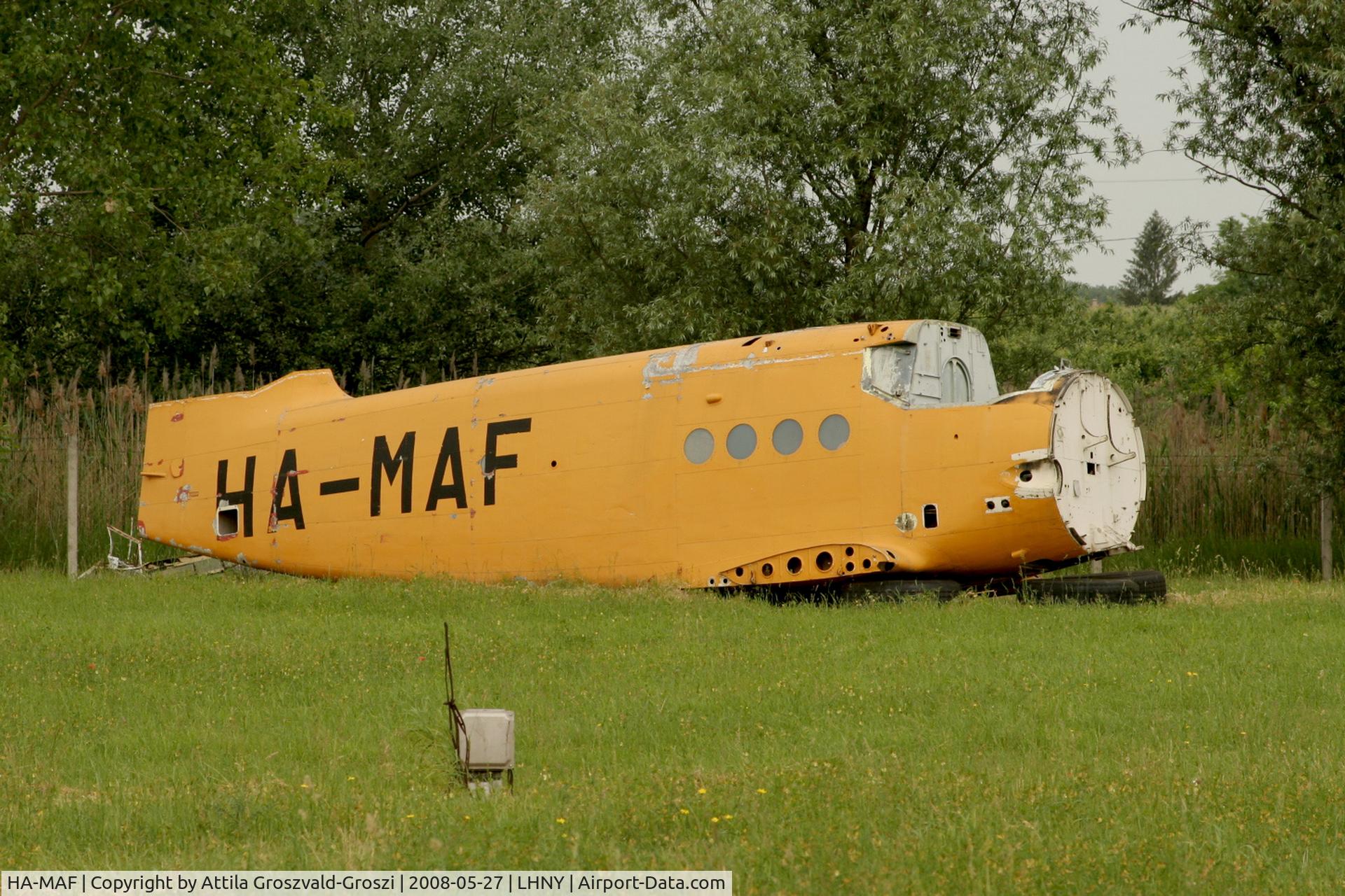 HA-MAF, 1980 PZL-Mielec An-2R C/N 1G190-45, LHNY - Nyíregyháza Airport, Hungary