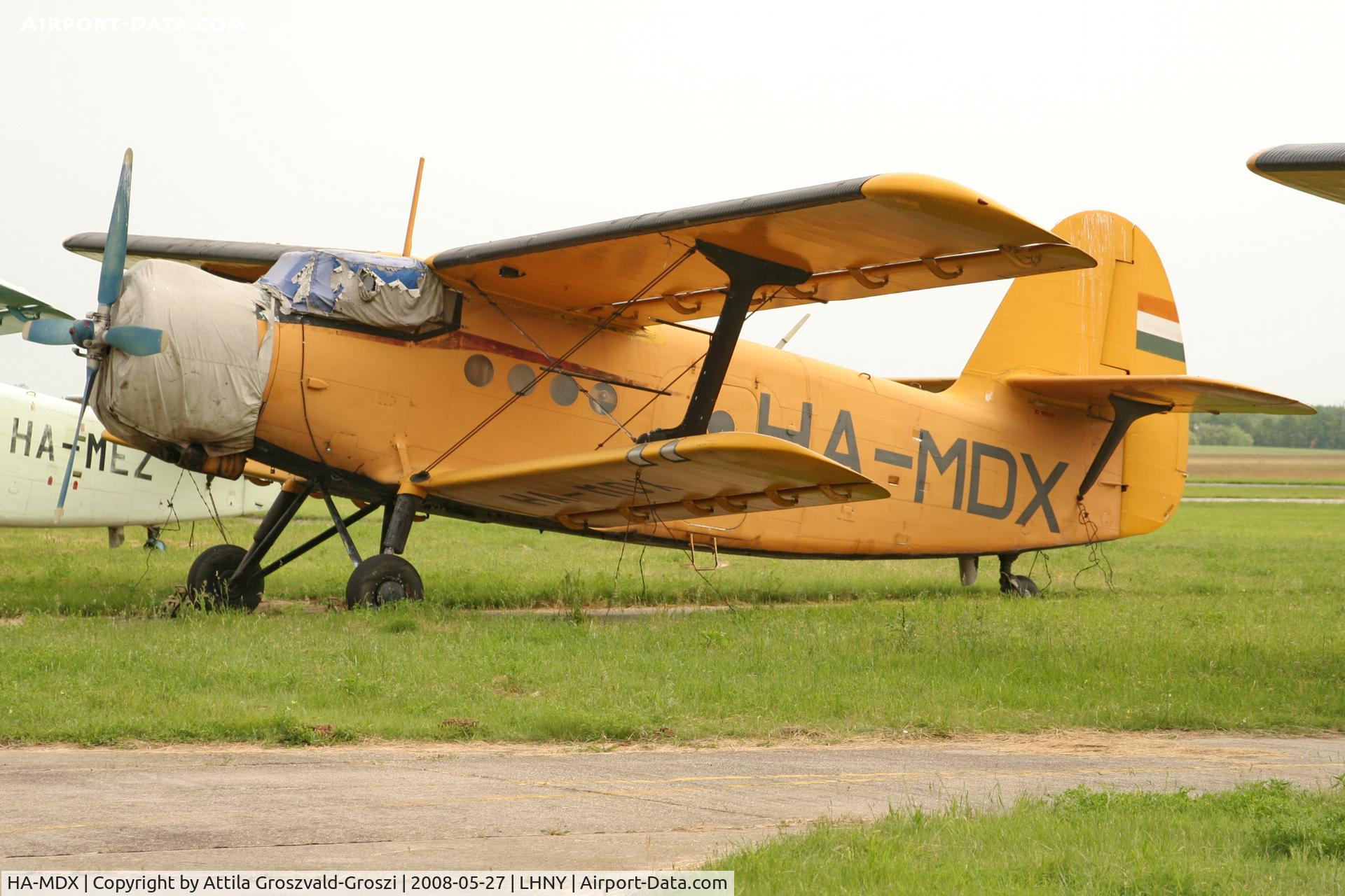 HA-MDX, 1979 PZL-Mielec An-2R C/N 1G186-05, LHNY - Nyíregyháza Airport, Hungary