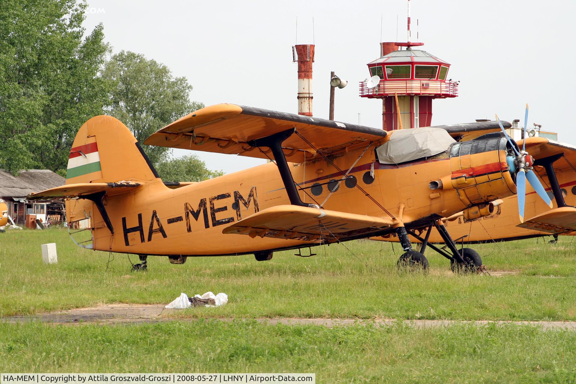 HA-MEM, 1980 PZL-Mielec An-2R C/N 1G190-22, LHNY - Nyíregyháza Airport, Hungary