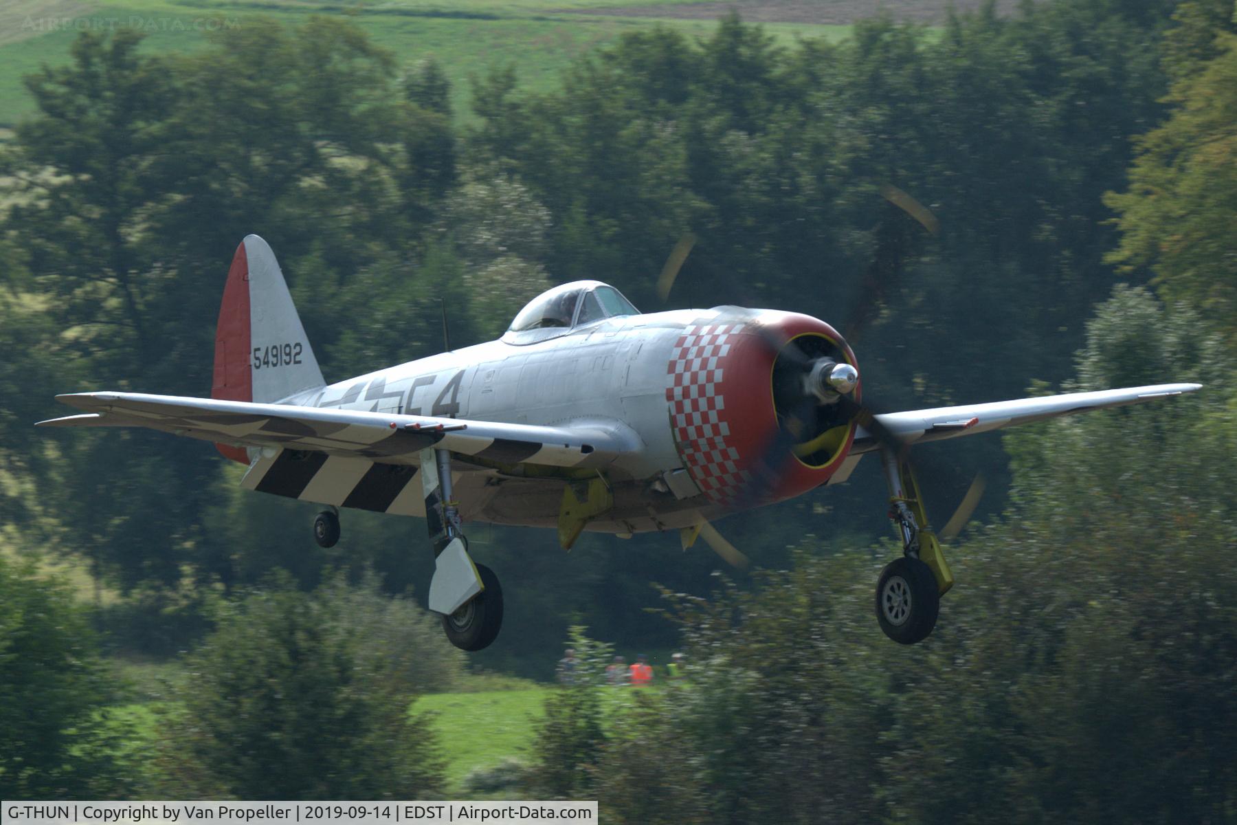 G-THUN, 1945 Republic P-47D Thunderbolt C/N 399-55731, Republic P-47D Thunderbolt 