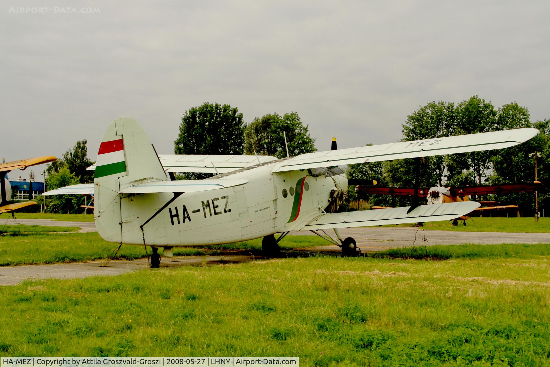 HA-MEZ, 1971 PZL-Mielec An-2R C/N 1G127-27, LHNY - Nyíregyháza Airport, Hungary