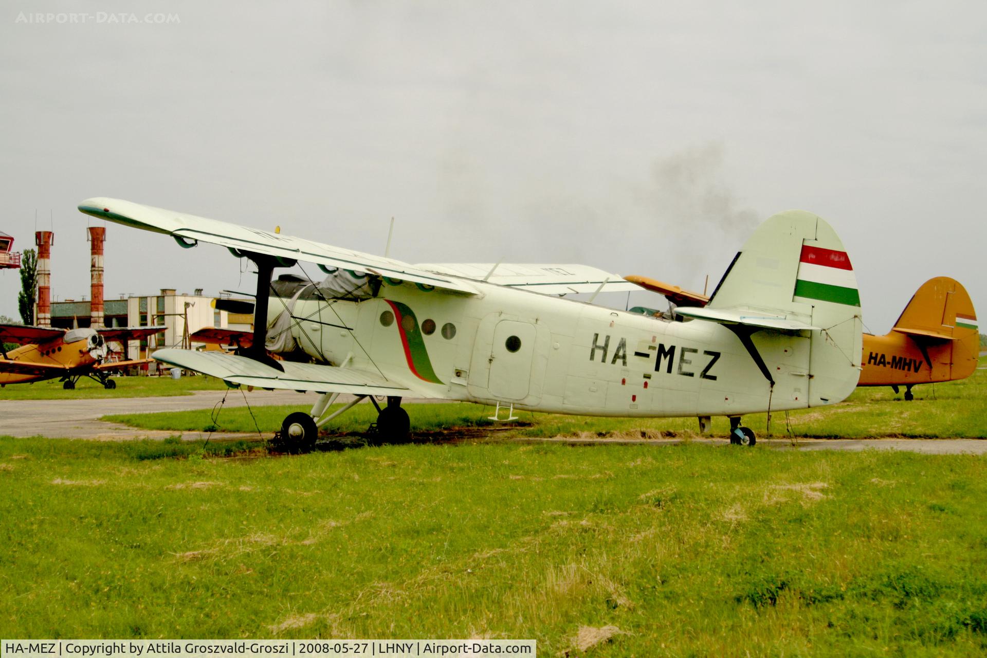HA-MEZ, 1971 PZL-Mielec An-2R C/N 1G127-27, LHNY - Nyíregyháza Airport, Hungary