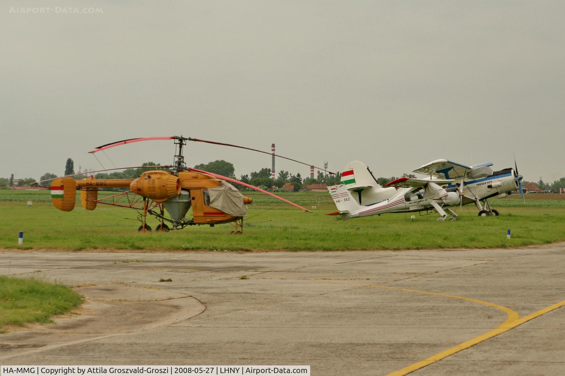 HA-MMG, 1970 Kamov Ka-26 Hoodlum C/N 7001105, LHNY - Nyíregyháza Airport, Hungary