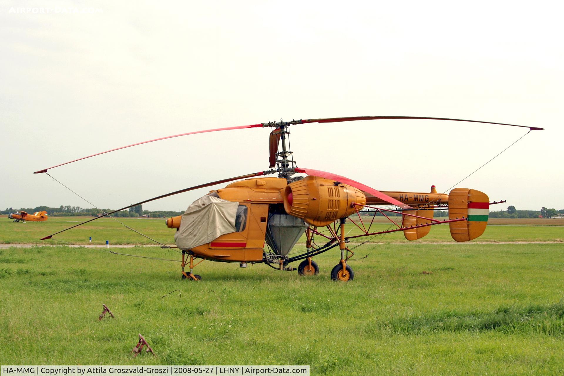 HA-MMG, 1970 Kamov Ka-26 Hoodlum C/N 7001105, LHNY - Nyíregyháza Airport, Hungary