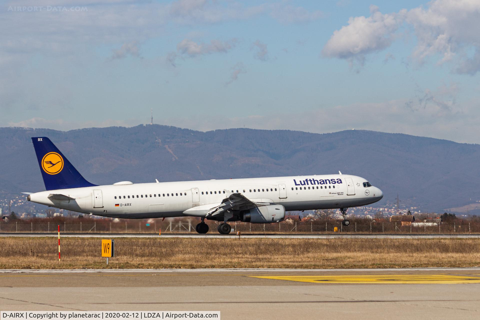 D-AIRX, 1998 Airbus A321-131 C/N 0887, LH1712