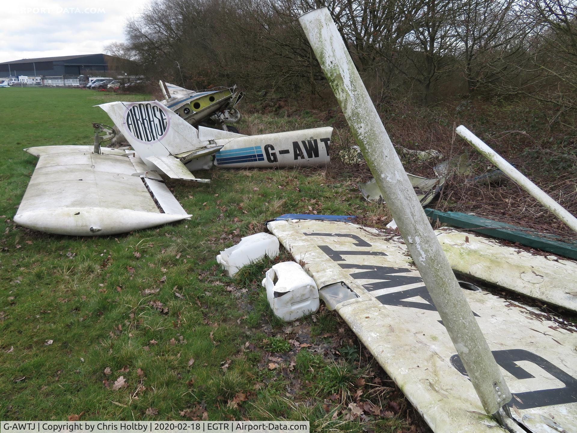 G-AWTJ, 1968 Reims F150J C/N 0419, Still exists in 2020 but only just...