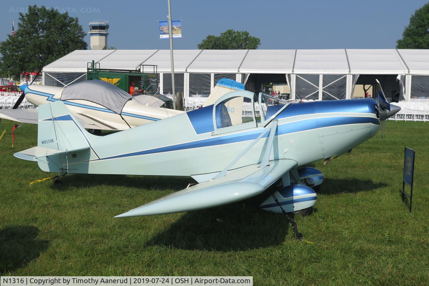 N1316, 1967 Stits SA-3A Playboy C/N P-665, 1967 Stits SA-3A Playboy, c/n: P-665