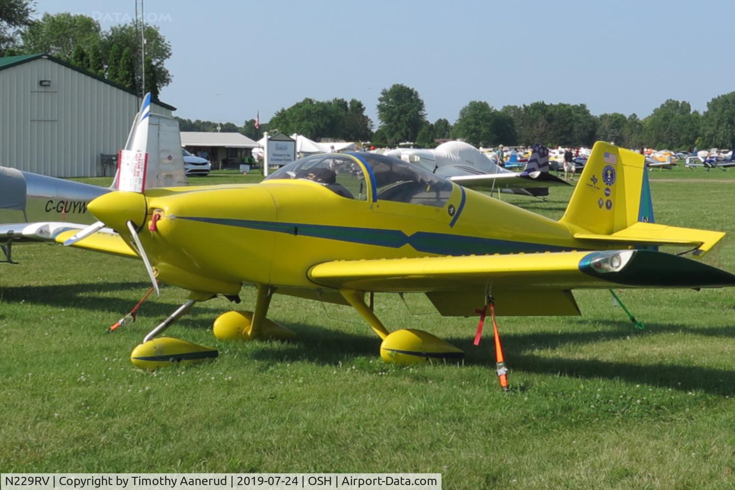 N229RV, 1995 Vans RV-6A C/N 22029, 1995 Vans RV-6A, c/n: 22029; Another United States of Texas sticker