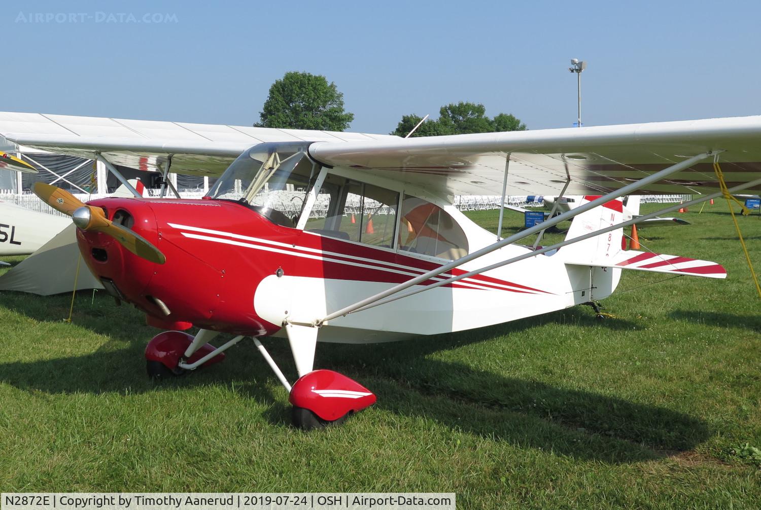 N2872E, 1946 Champion Aeronca 7AC C/N 7AC-6455, 1946 Champion Aeronca 7AC, c/n: 7AC-6455
