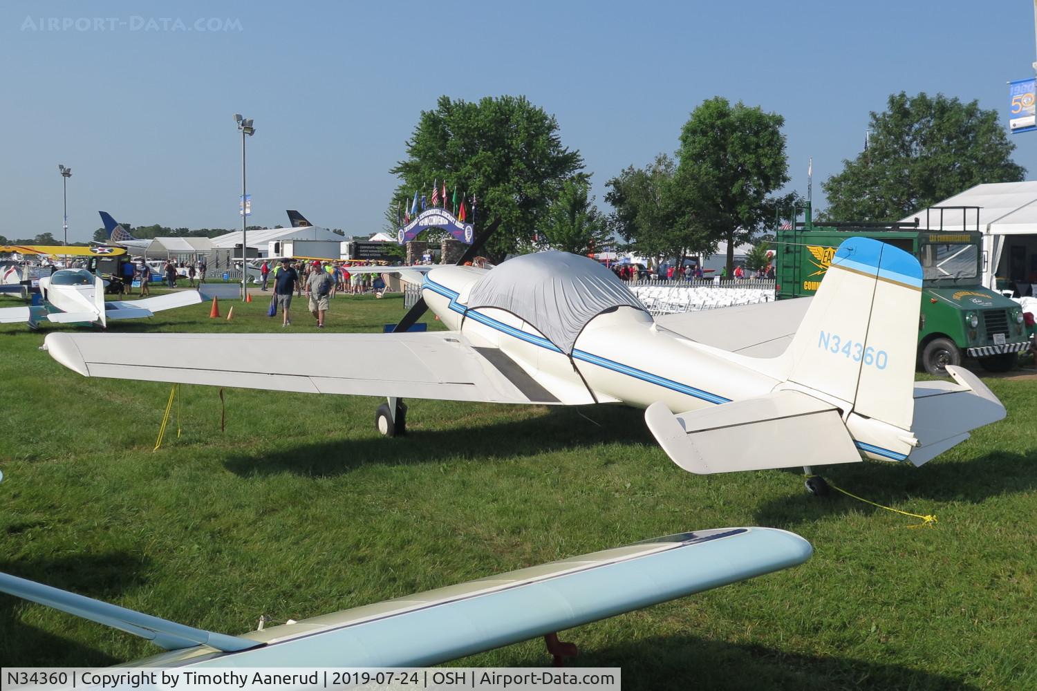 N34360, Meyers MAC-145 C/N 203, Meyers MAC-145, c/n: 203