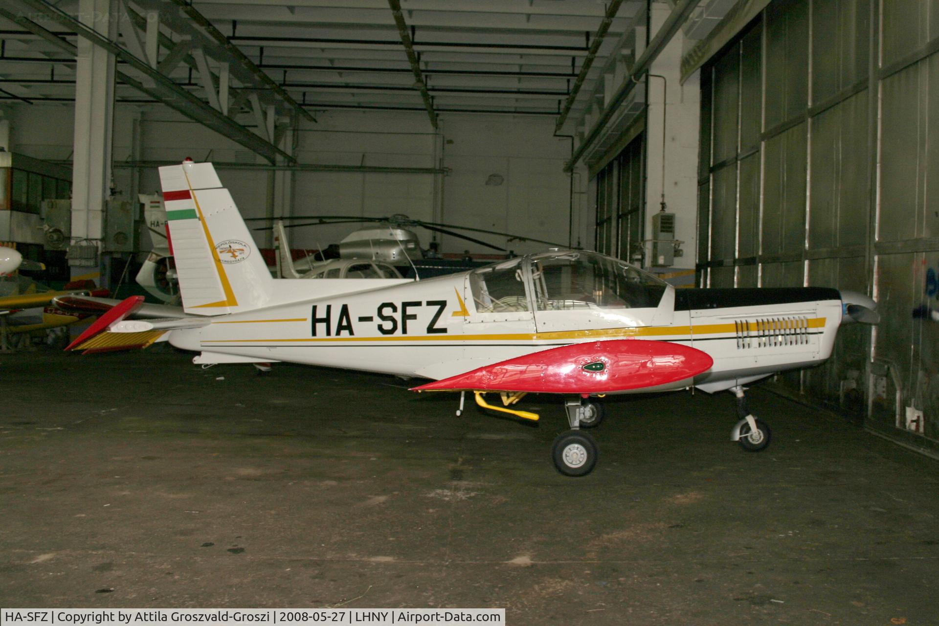 HA-SFZ, 1981 Zlin Z-142 C/N 0241, LHNY - Nyíregyháza Airport, Hungary