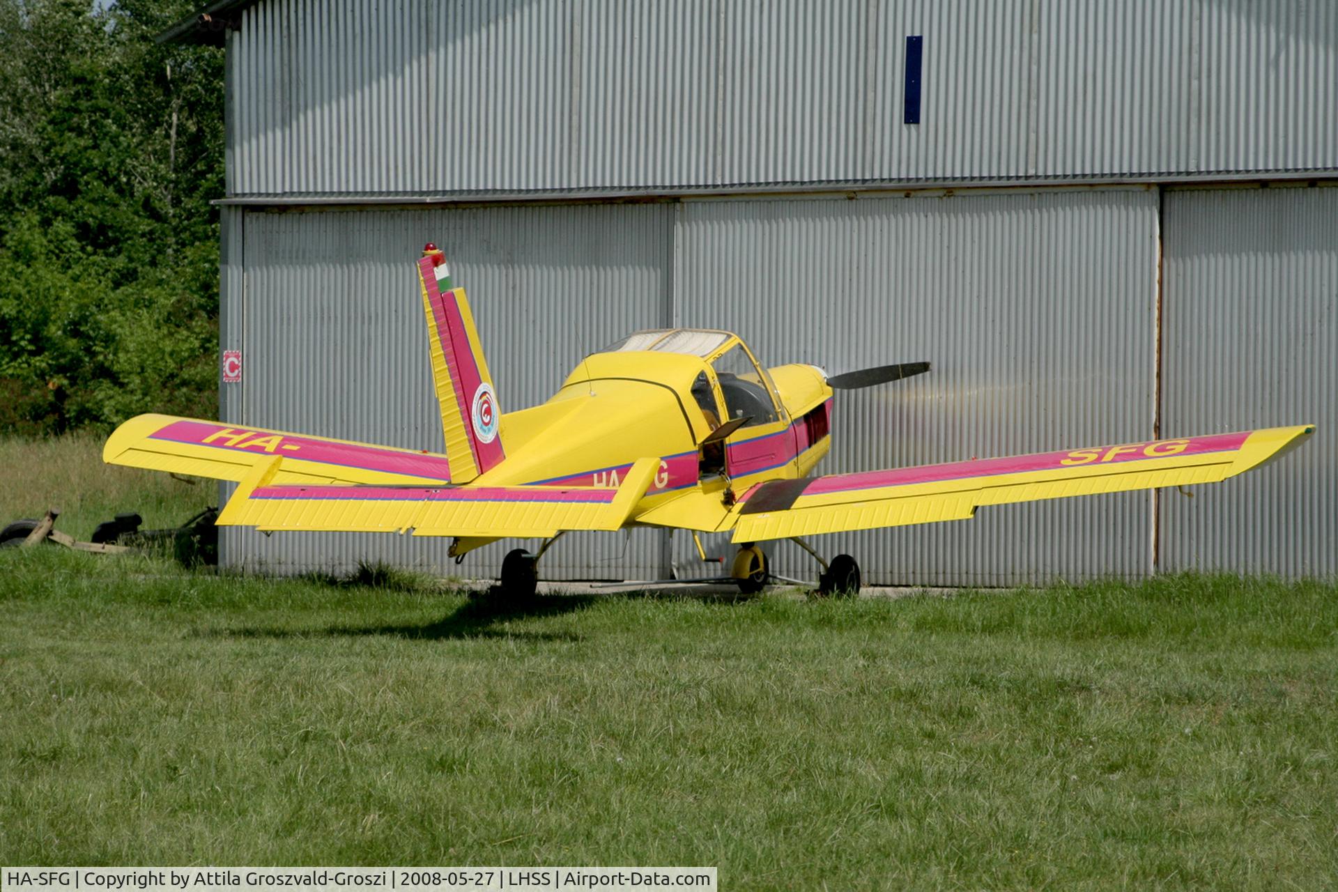 HA-SFG, 1979 Zlin Z-42M C/N 0180/06, LHSS - Szolnok-Szandaszölös Airport, Hungary