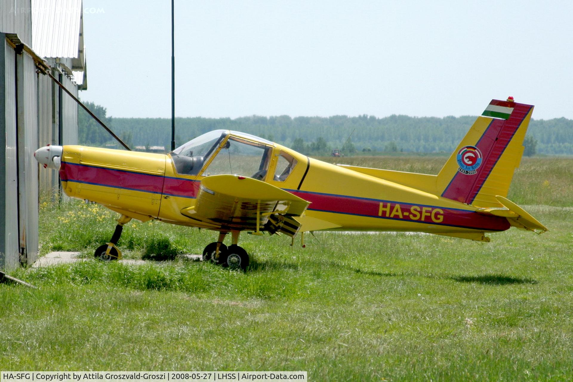 HA-SFG, 1979 Zlin Z-42M C/N 0180/06, LHSS - Szolnok-Szandaszölös Airport, Hungary