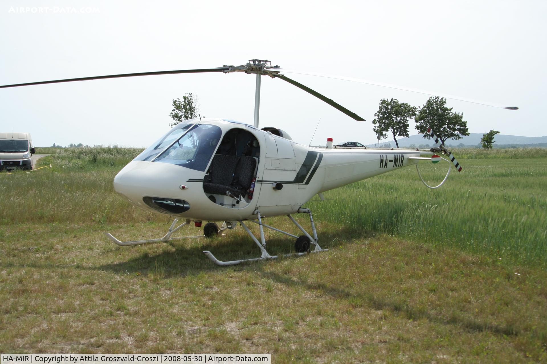 HA-MIR, 1973 Enstrom F-28C C/N 138, Aszófö off airfield and take-off field