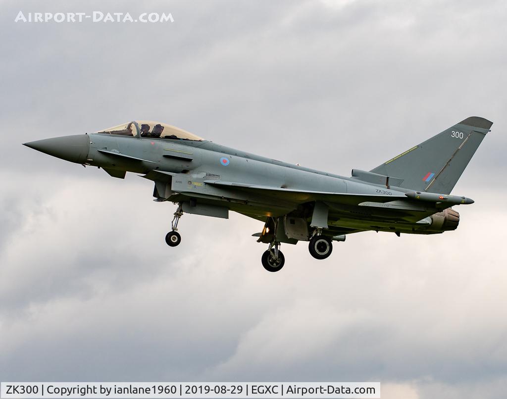 ZK300, 2009 Eurofighter EF-2000 Typhoon FGR.4 C/N BS052, RAF Coningsby