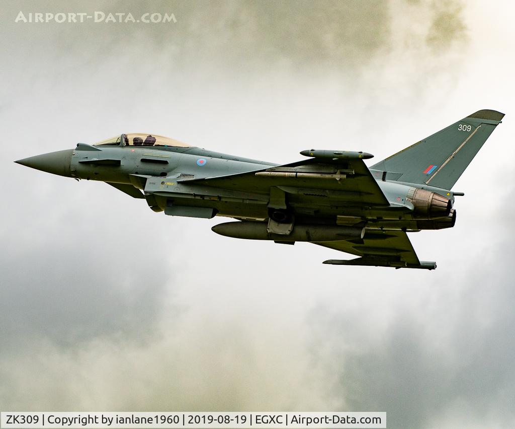 ZK309, 2010 Eurofighter EF-2000 Typhoon FGR4 C/N BS060/228, RAF Coningsby