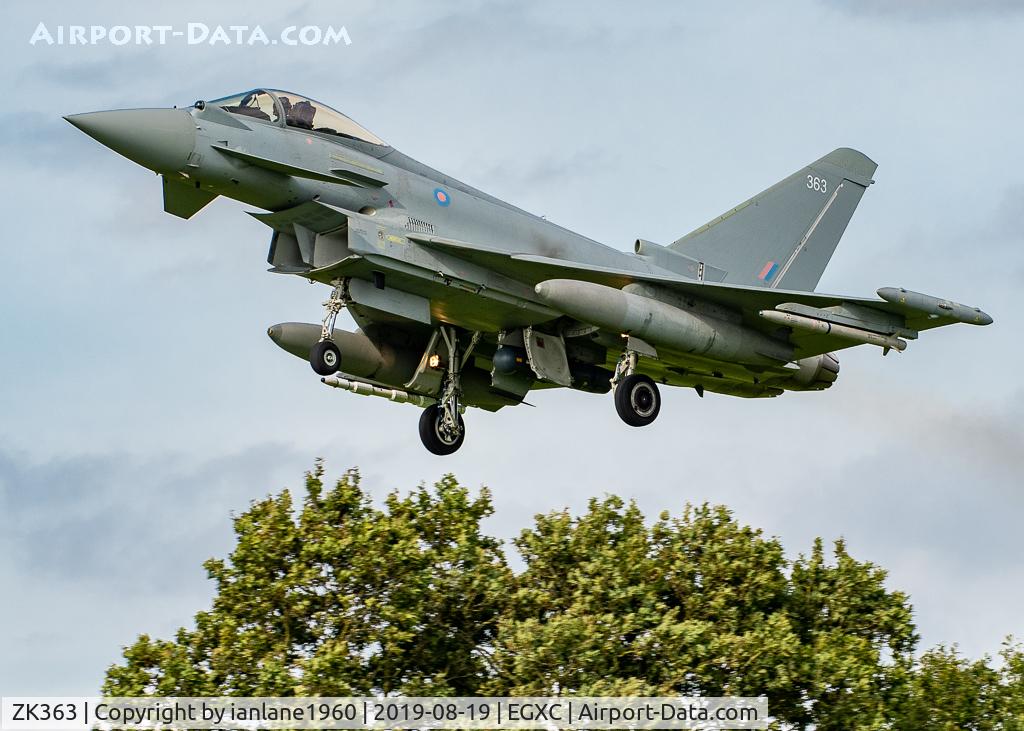 ZK363, 2014 Eurofighter EF-2000 Typhoon FGR4 C/N BS124/443, RAF Coningsby