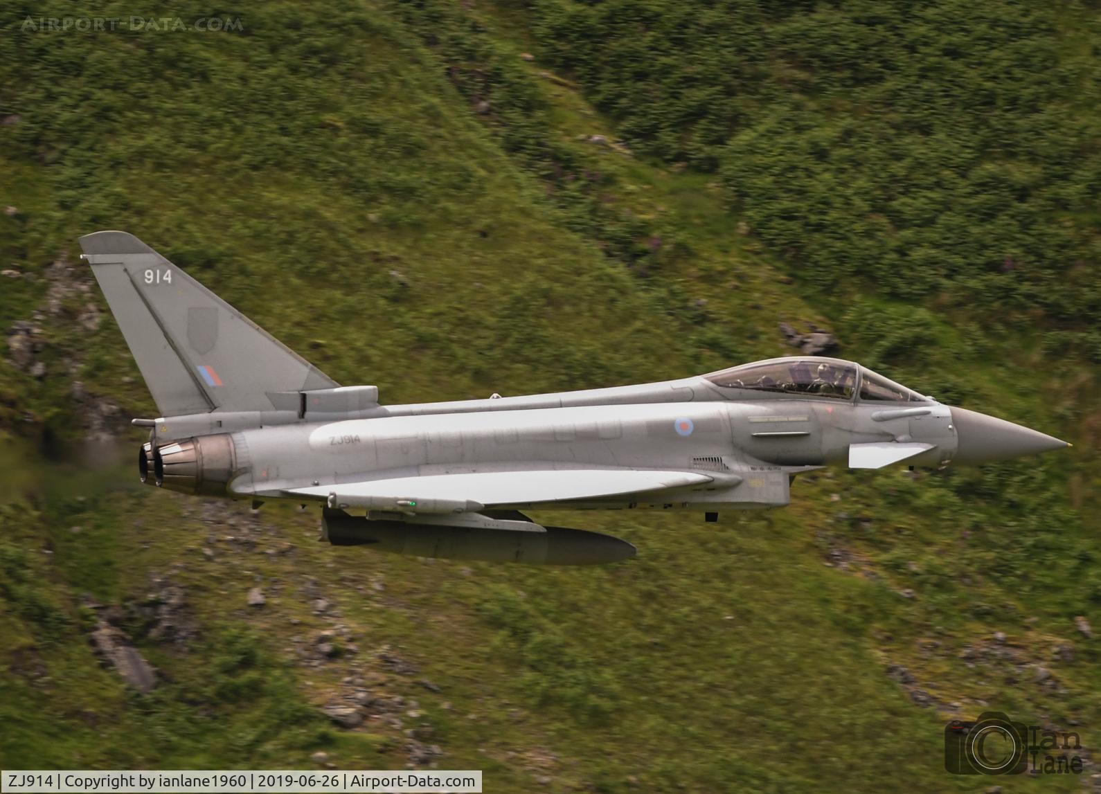 ZJ914, 2005 Eurofighter EF-2000 Typhoon FGR4 C/N 0051/BS005, LFA17 Cumbria