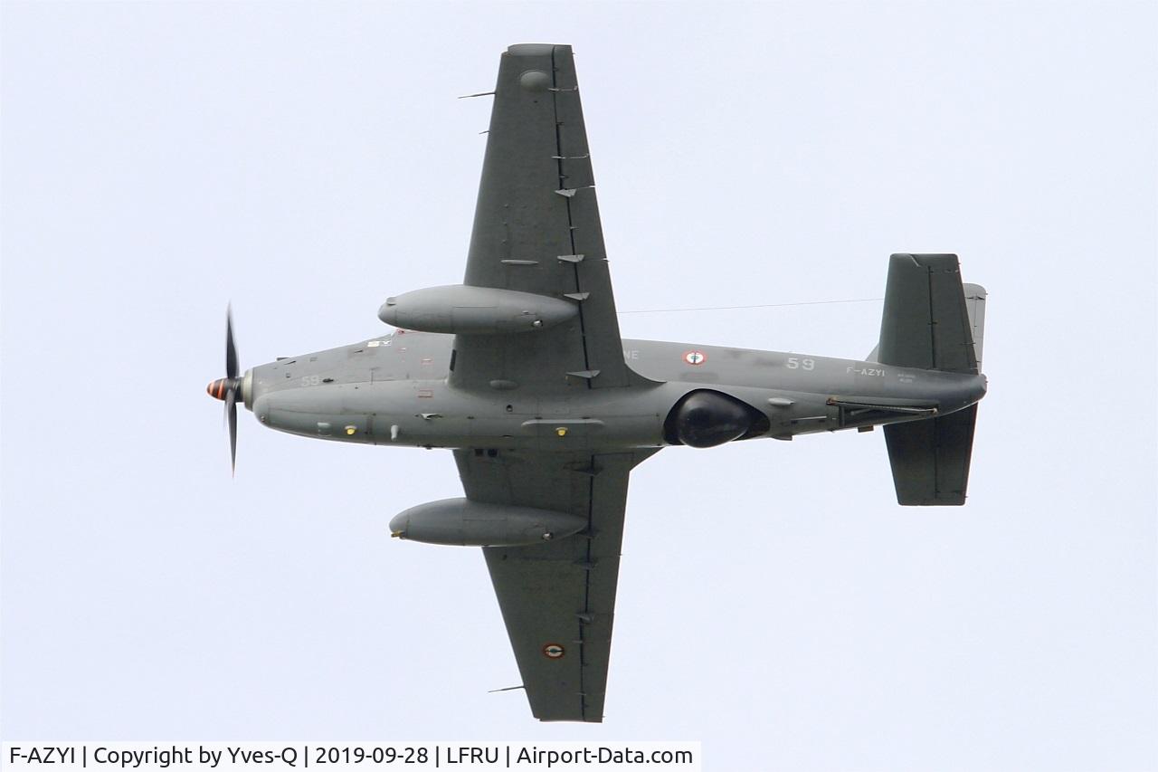 F-AZYI, 1959 Breguet Br.1050 Alize C/N 59, Breguet Br.1050 Alize, On display, Morlaix-Ploujean airport (LFRU-MXN) Air show 2019