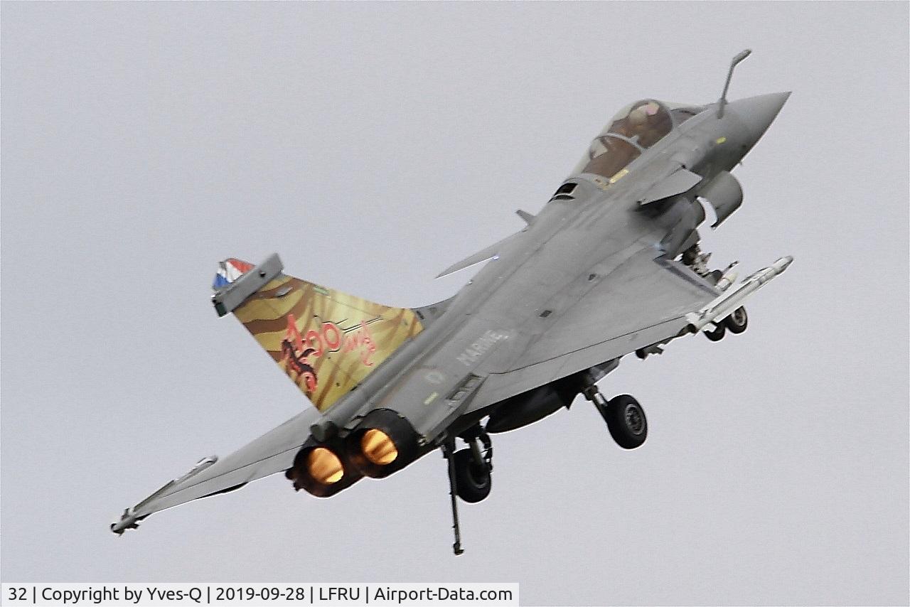 32, Dassault Rafale M C/N 32, Dassault Rafale M, On display, Morlaix-Ploujean airport (LFRU-MXN) Air show 2019