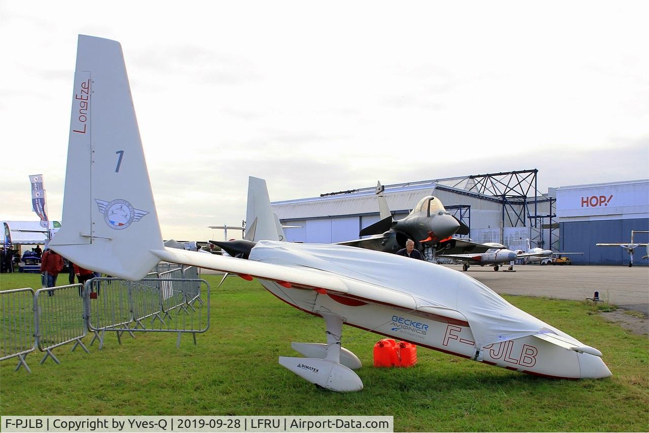 F-PJLB, Rutan Long-EZ C/N 1344, Rutan Long-EZ, Static park, Morlaix-Ploujean airport (LFRU-MXN) air show 2019