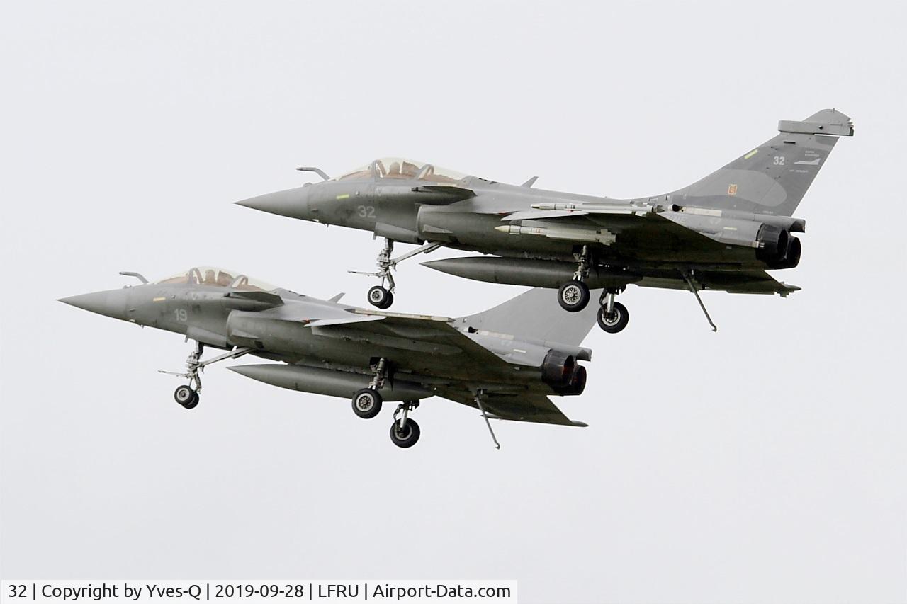32, Dassault Rafale M C/N 32, Dassault Rafale M, On display, Morlaix-Ploujean airport (LFRU-MXN) Air show 2019