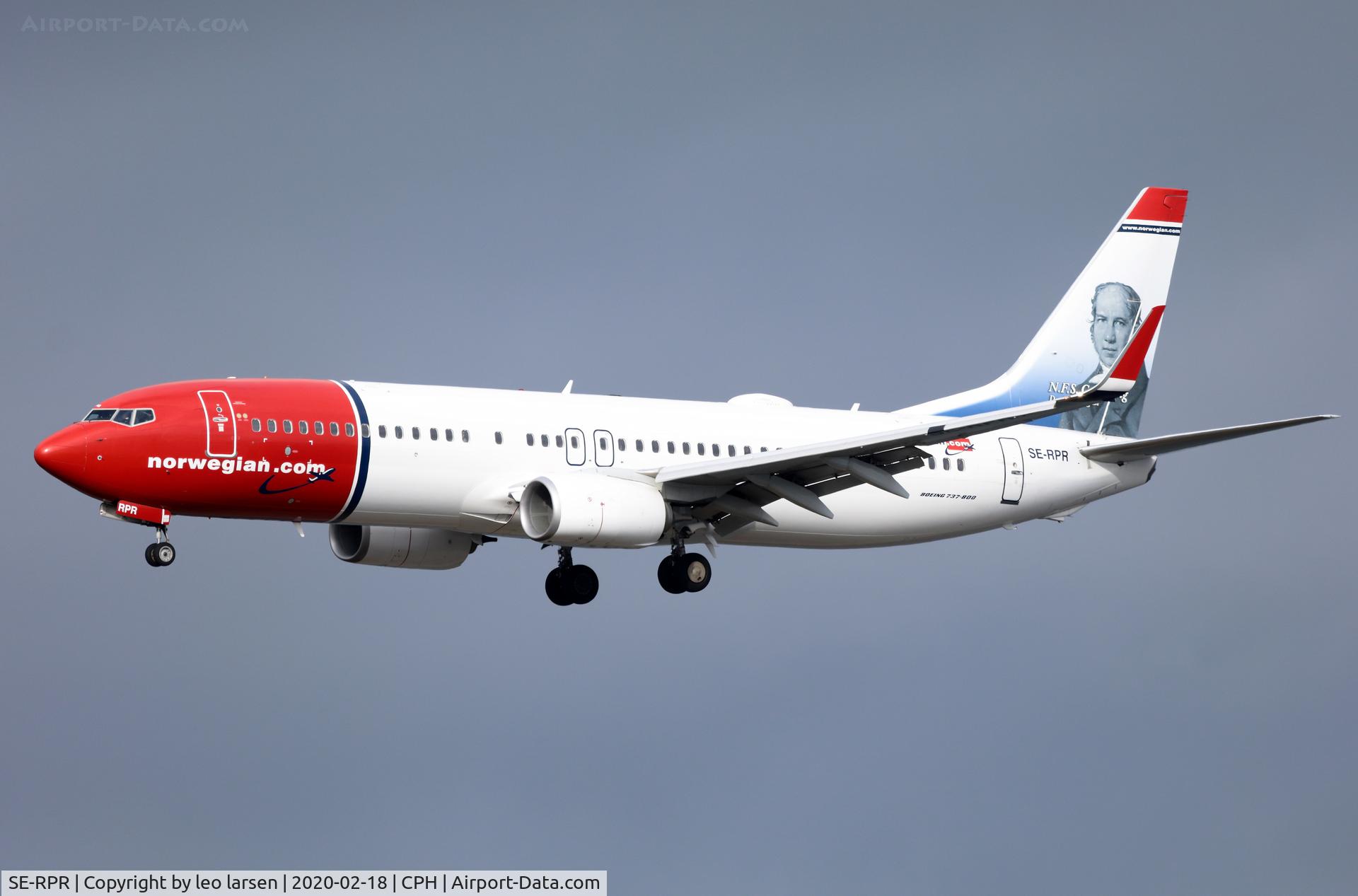 SE-RPR, 2015 Boeing 737-8JP C/N 42081, Copenhagen 18.2.2020