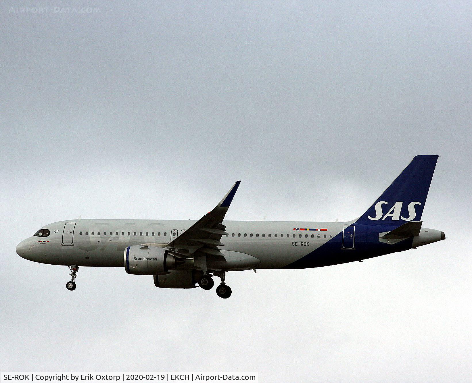 SE-ROK, 2019 Airbus A320-251N C/N 9451, SE-ROK landing rw 22L