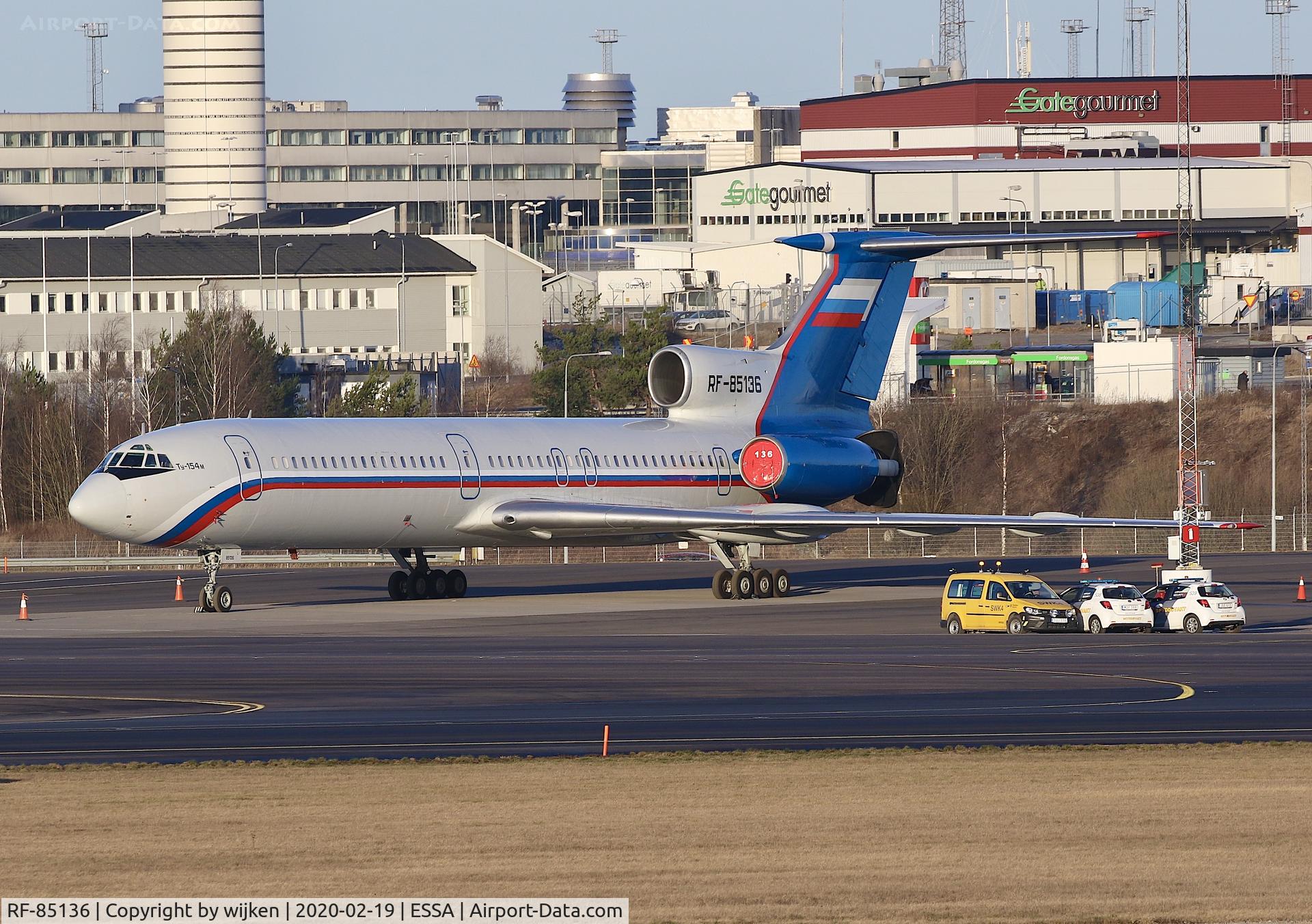 RF-85136, 2012 Tupolev Tu-154M C/N Not found RF-85136, Ramp M