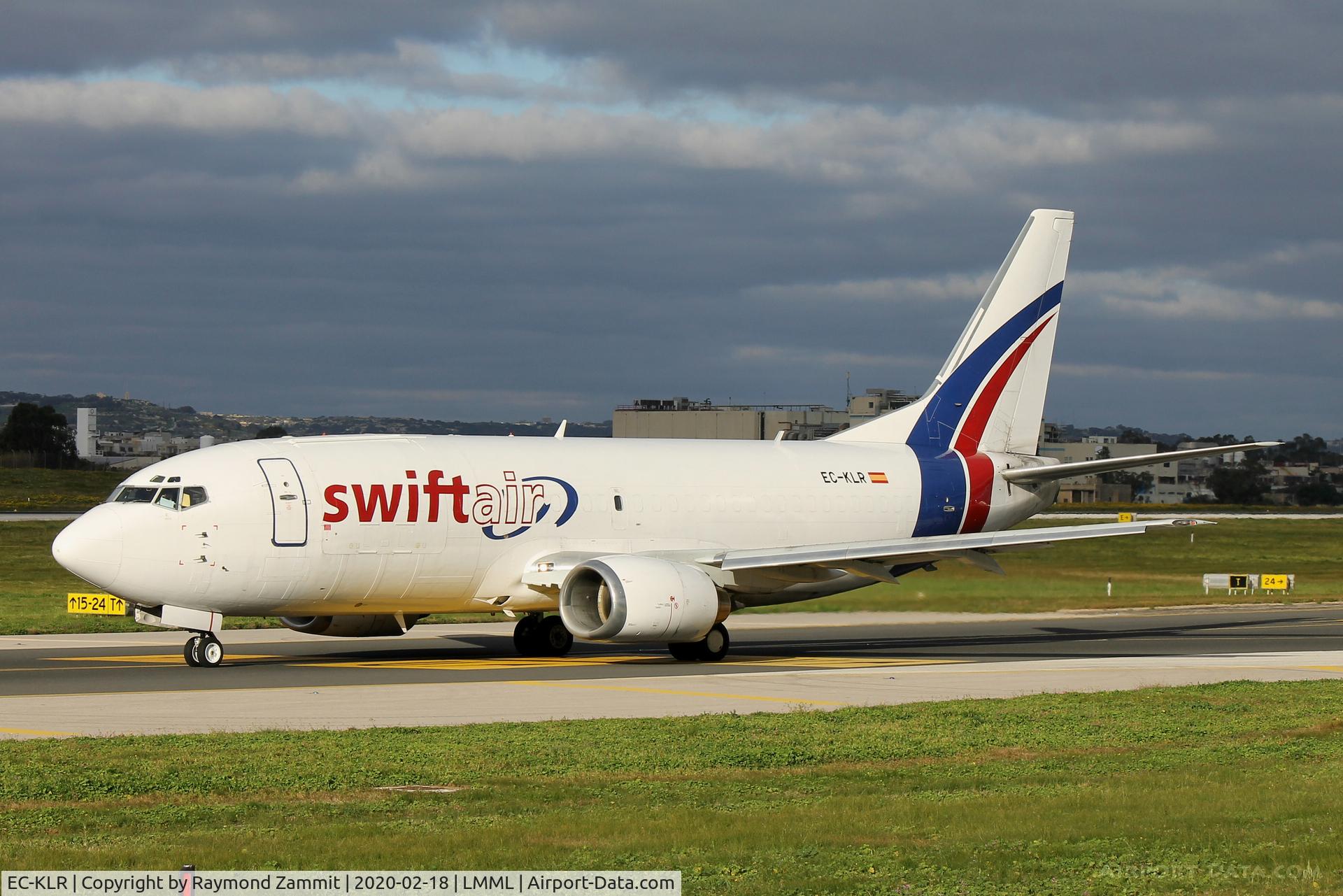 EC-KLR, 1987 Boeing 737-3Q8 C/N 23766, B737-300 EC-KLR Swift Air