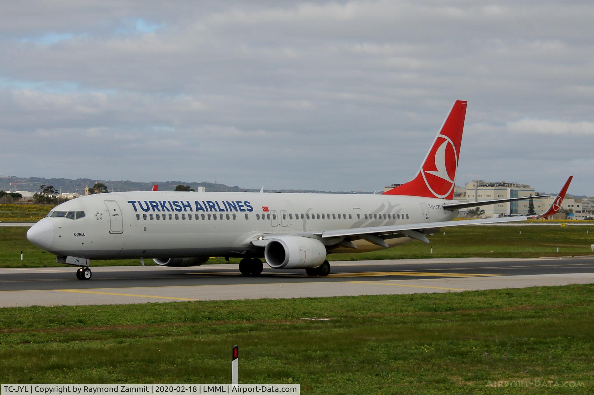 TC-JYL, 2015 Boeing 737-9F2/ER C/N 42010, B737-900 TC-JYL Turkish Airlines