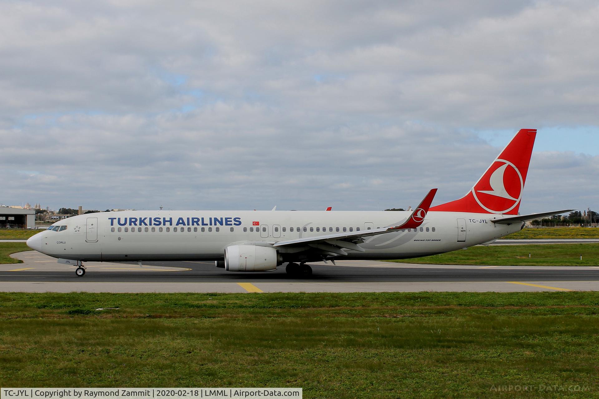 TC-JYL, 2015 Boeing 737-9F2/ER C/N 42010, B737-900 TC-JYL Turkish Airlines