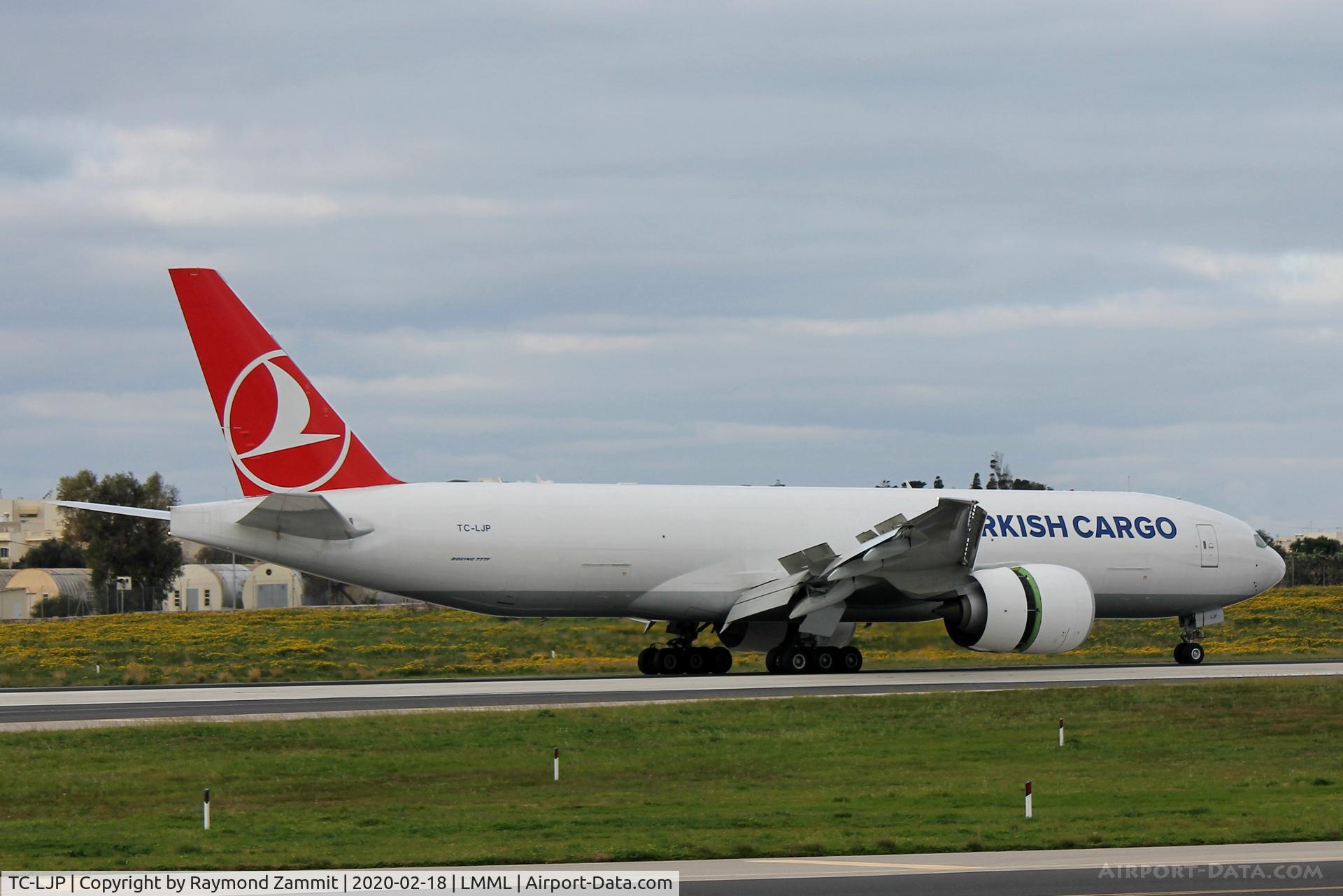 TC-LJP, 2018 Boeing 777-FF2 C/N 65744, B777 TC-LJP Turkish Airlines Cargo