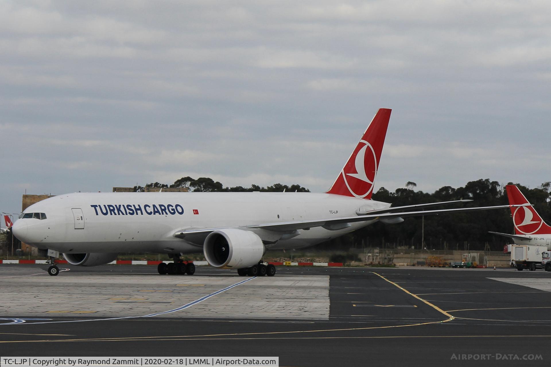 TC-LJP, 2018 Boeing 777-FF2 C/N 65744, B777 TC-LJP Turkish Airlines Cargo