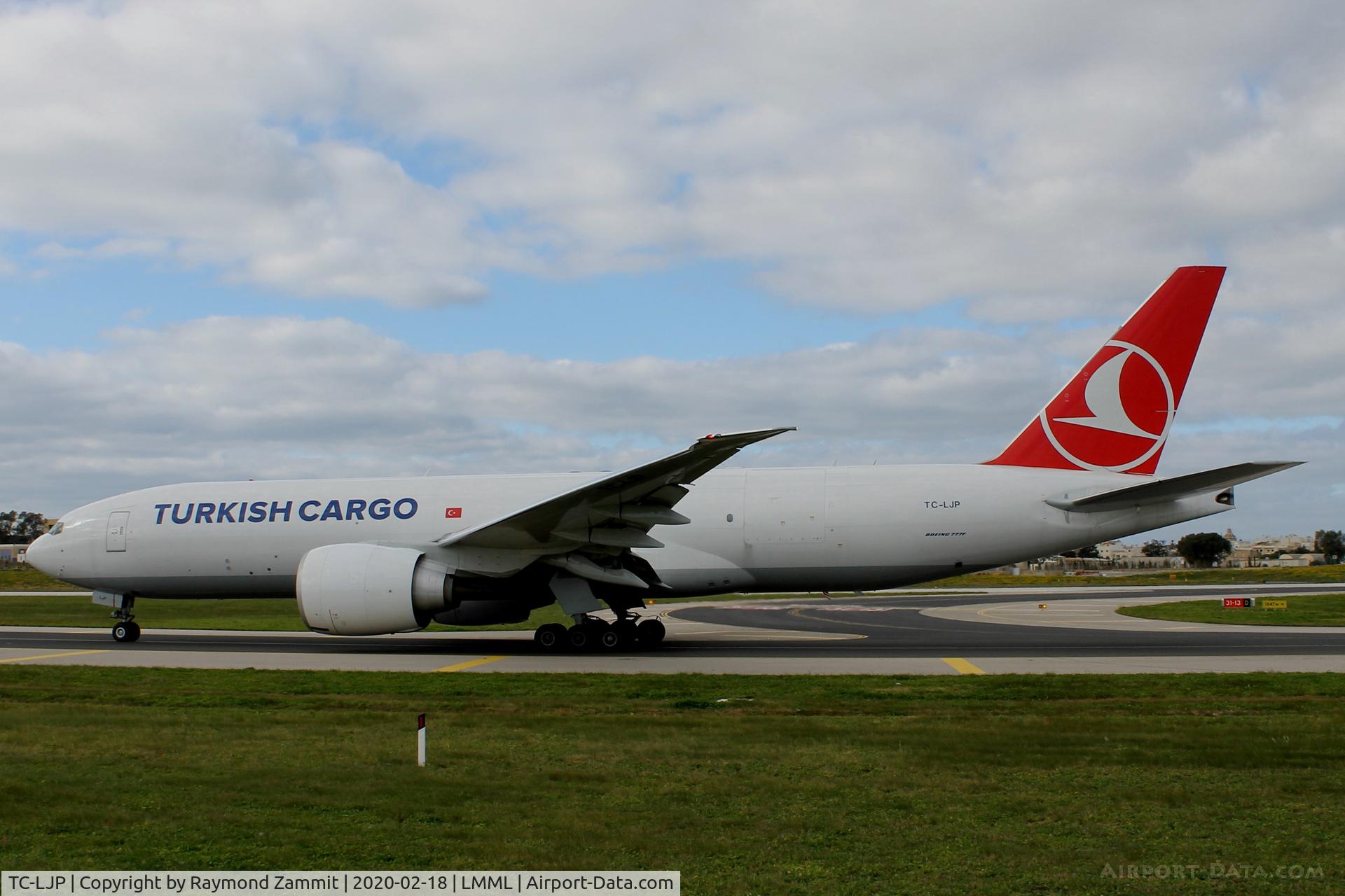 TC-LJP, 2018 Boeing 777-FF2 C/N 65744, B777 TC-LJP Turkish Airlines Cargo