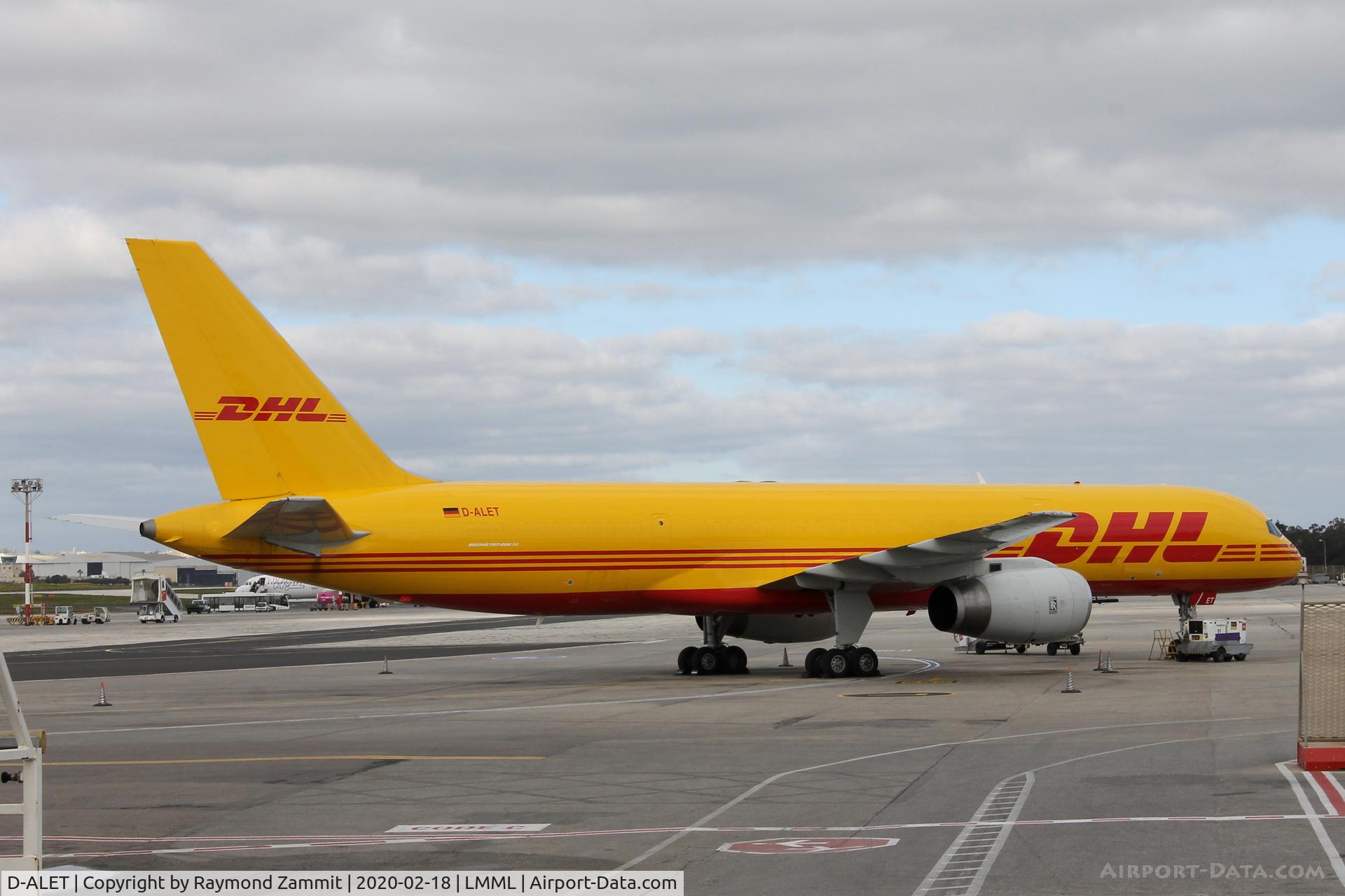 D-ALET, 1999 Boeing 757-28A(PCF) C/N 28174, B757 D-ALET DHL