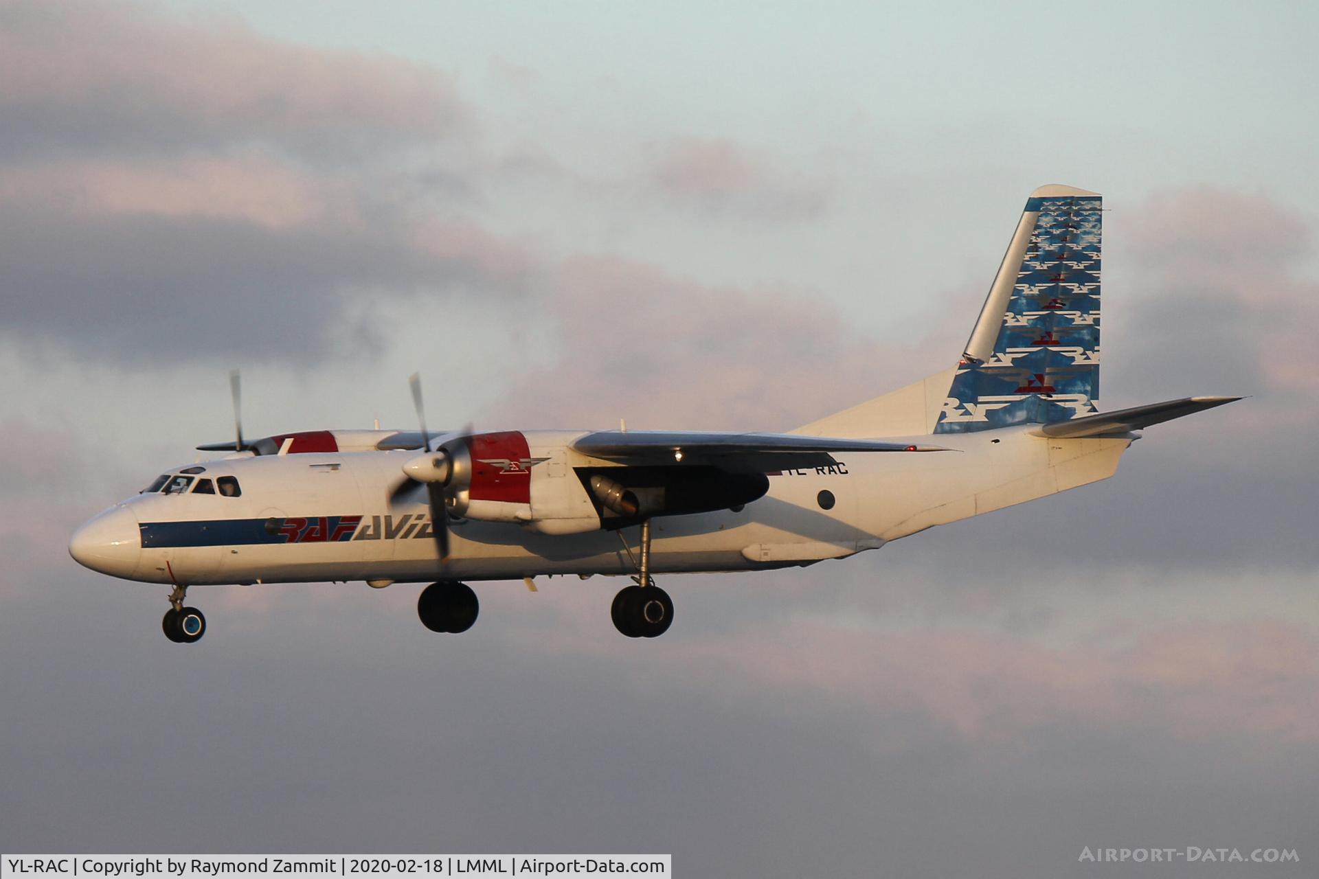 YL-RAC, 1980 Antonov An-26B C/N 7309903, Antonov An-26B YL-RAC Rafavia