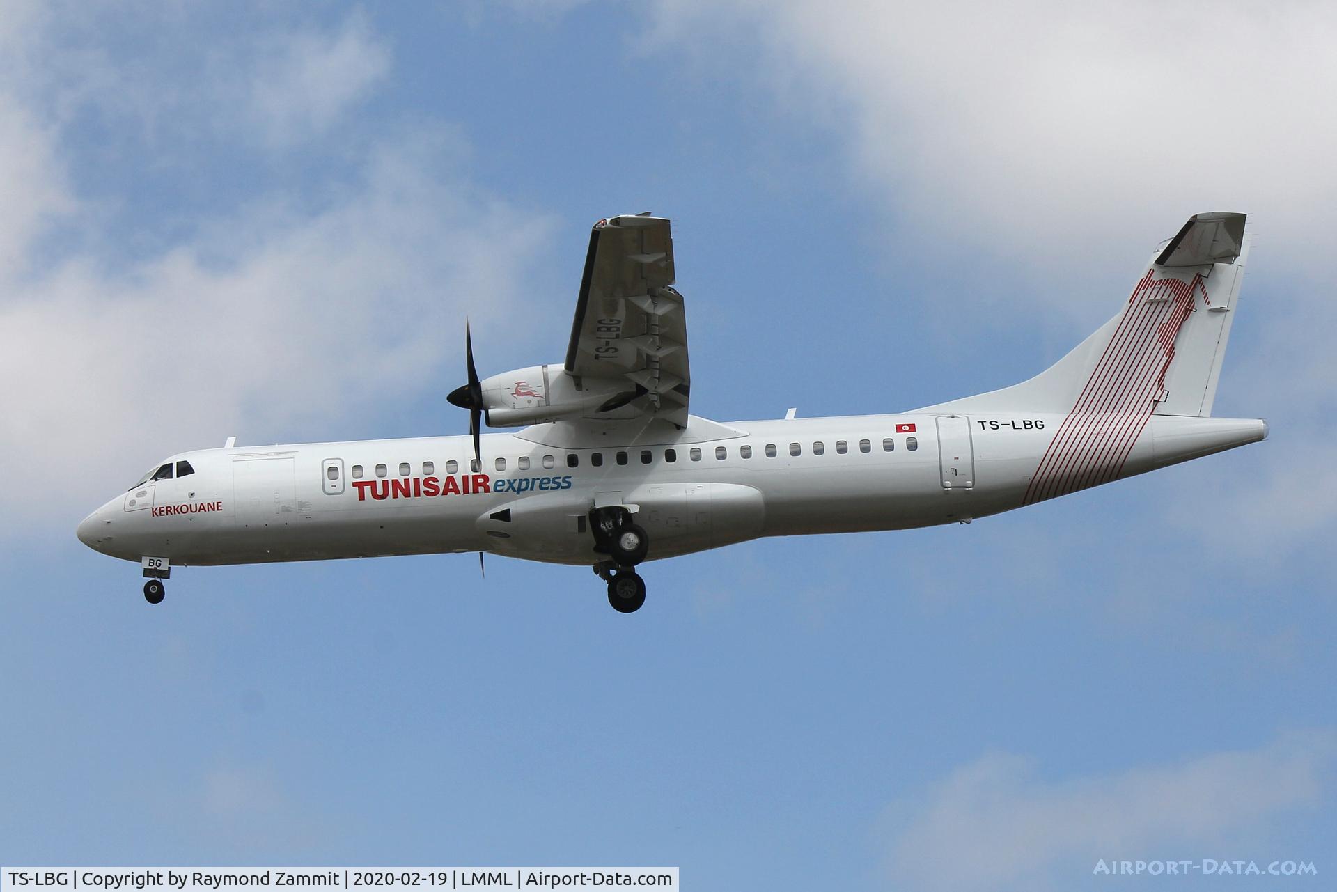 TS-LBG, 2020 ATR 72-600 (72-212A) C/N 1625, ATR-72 TS-LBG Tunisair Express