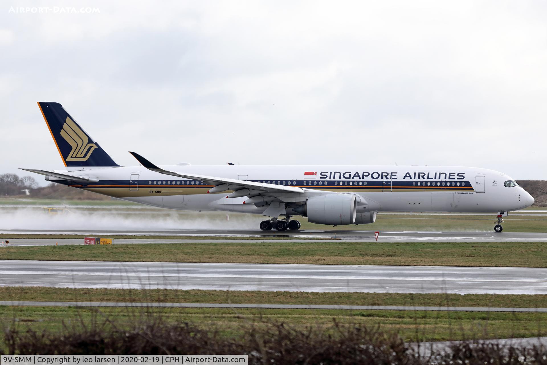 9V-SMM, 2017 Airbus A350-941 C/N 099, Copenhagen 19.2.2020