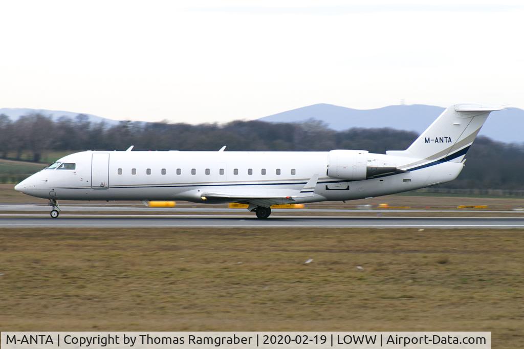 M-ANTA, 2008 Bombardier Challenger 850 (CL-600-2B19) C/N 8094, Thatra International Holdings Bombardier Challenger 850