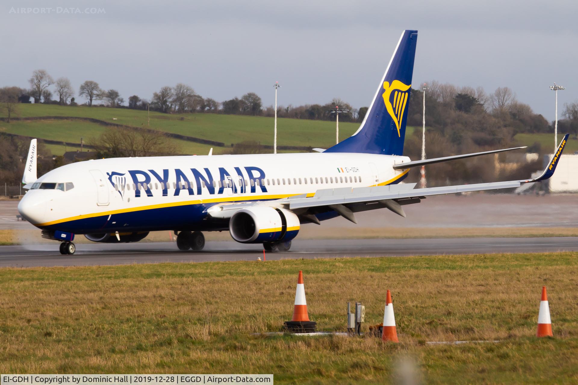 EI-GDH, 2017 Boeing 737-8AS C/N 44805, BRS 28/12/19